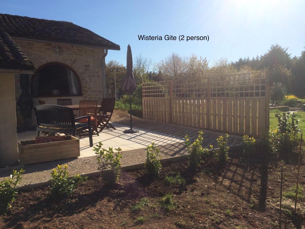 Wisteria & Jasmine Villa Genouille  Exterior photo